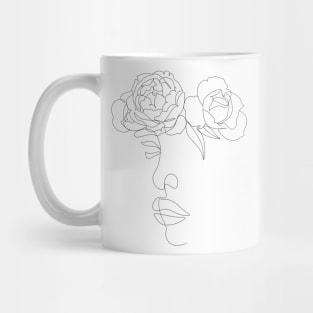 fashion line illustration Mug